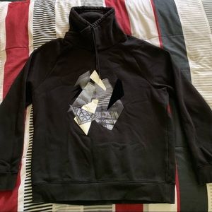 Black Hoodless Hoodie